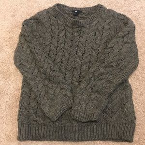 H&M Chunky Crew Neck Sweater
